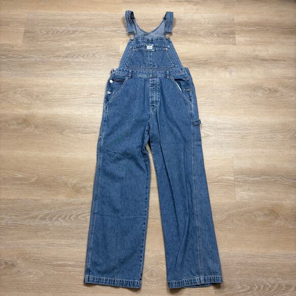 Vintage Y2K Calvin Klein Overall Carpenter Jeans Women’s S Medium Wash - Picture 1 of 7